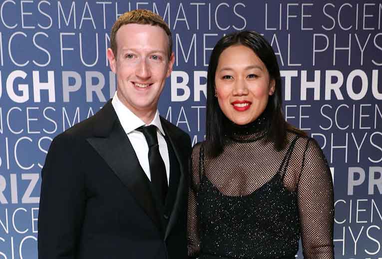 Mark Zuckerberg dan Priscilla Chan